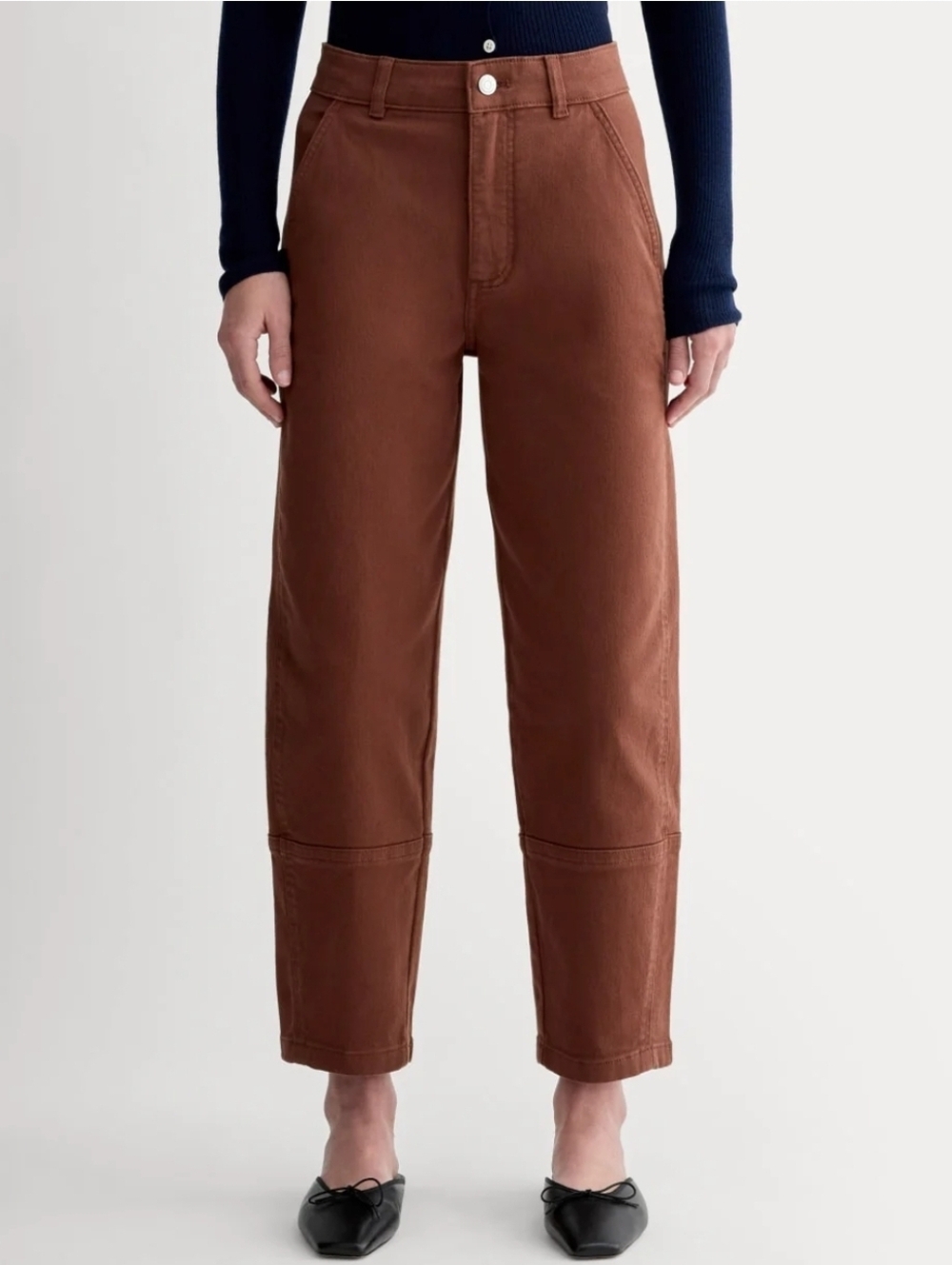 EVERLANE THE UTILITY BARREL PANTS 4